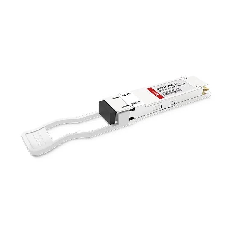 QSFP28 100G ZR4 80وحدة الإرسال والاستقبال KM