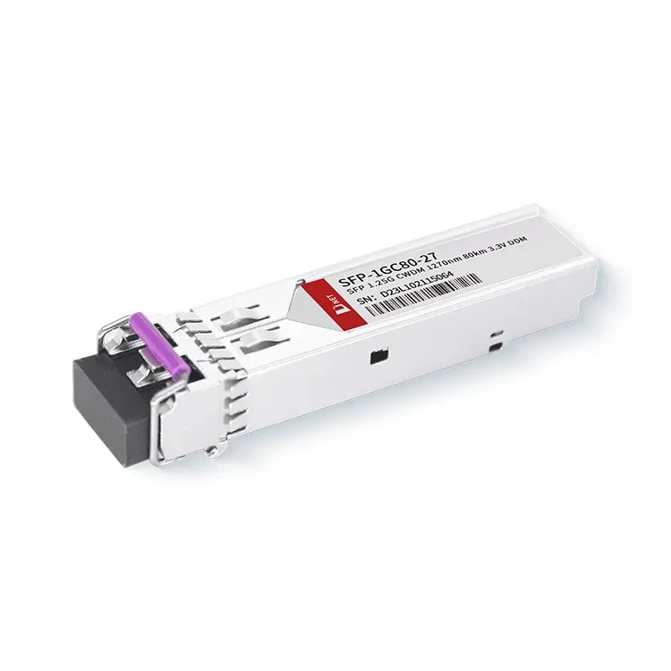SFP 1G 1000base CWDM 1270nm 80 كم
